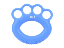 Entrenador de fuerza de silicona para muñecas, dedos y antebrazos de 40 lb - Azul