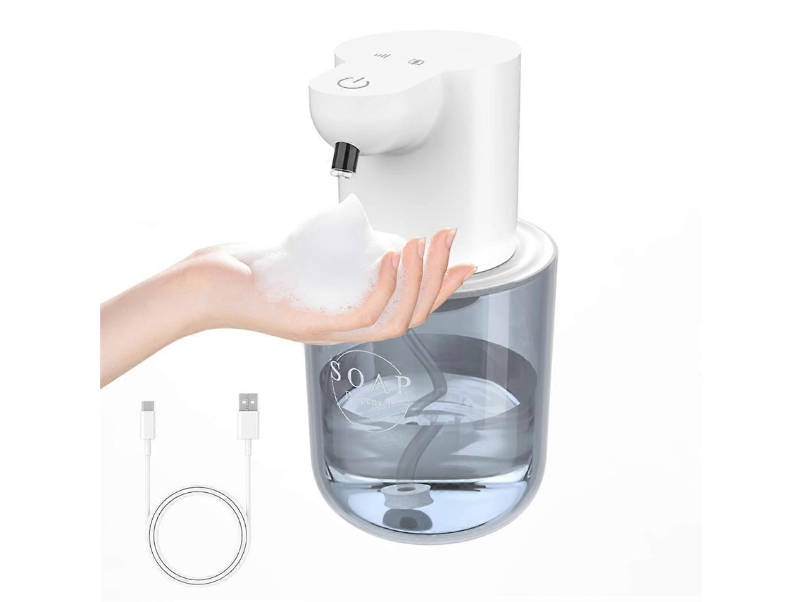Dispensador de jabón automático, dispensador de jabón automático de pared, blanco Rosewell