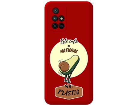 Carcasa Xiaomi Redmi 10 TUMUNDOSMARTPHONE Natural No Plastic Rojo
