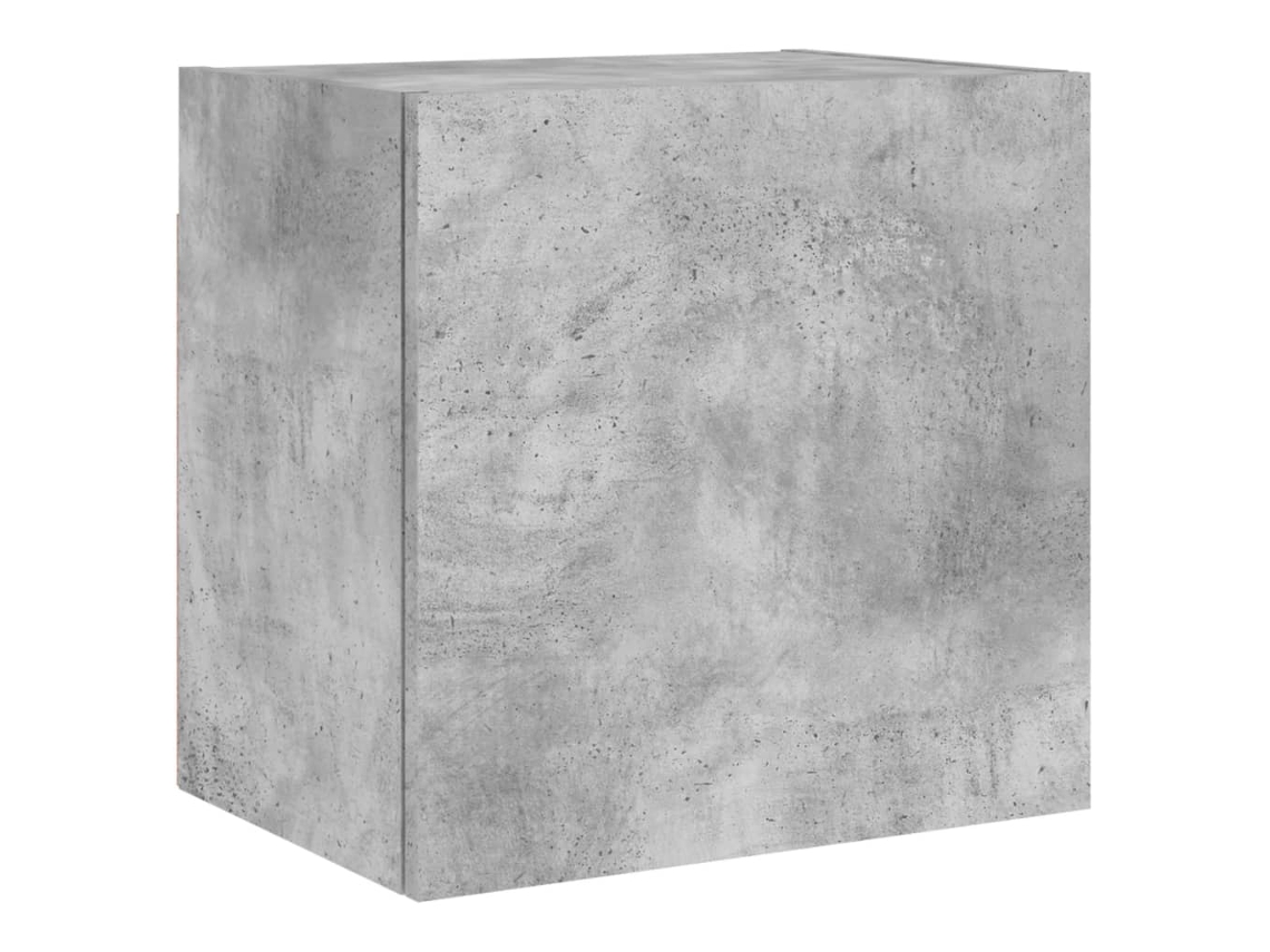 Mueble de TV de pared en gris cemento, 40,5x30x40 cm, MAISON EXCLUSIVE