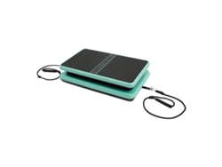 Máquina de ejercicios con plataforma vibratoria, control remoto, ajuste de velocidad múltiple, OEM verde
