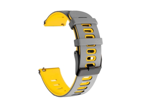 Correa para Apple Watch Series 7 41mm Gris y Amarillo
