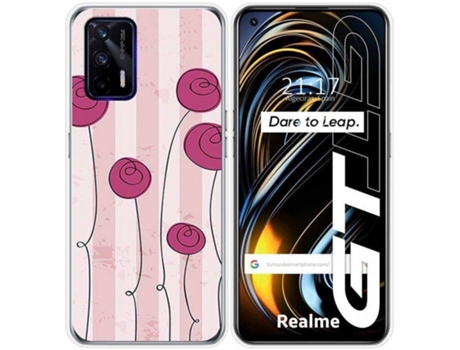 Carcasa Realme GT 5G TUMUNDOSMARTPHONE Flores Vintage Multicolor