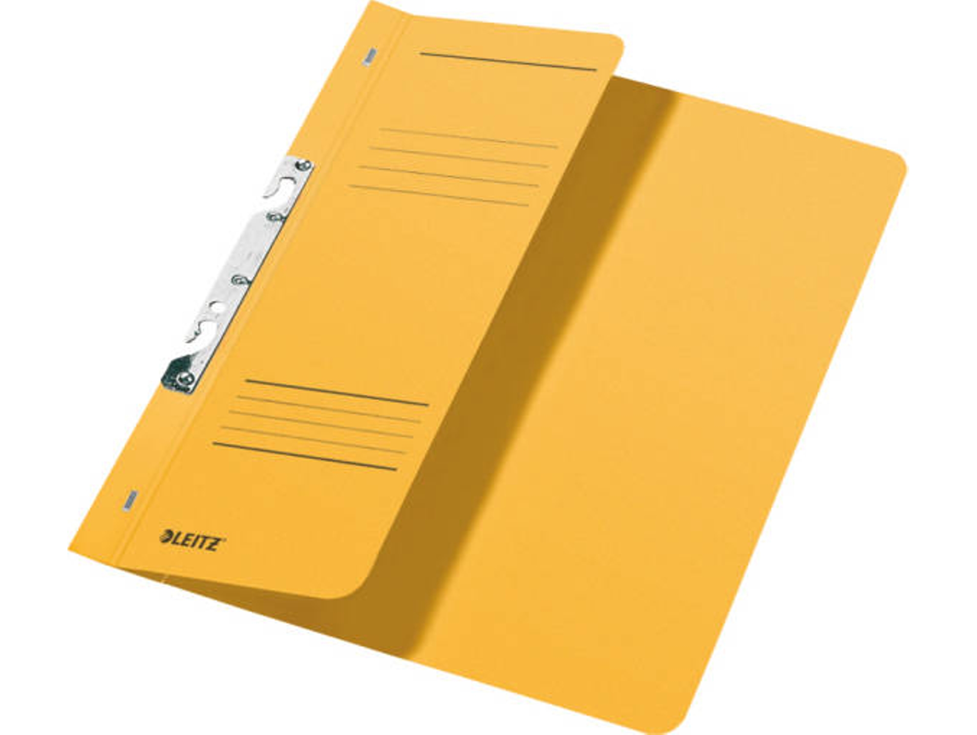 Carpeta LEITZ Cardboard Folder (Amarillo - A4 - 23.8x30.5cm - PVC)