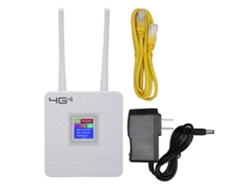 Router 4g Wifi 300m Cat4 Con Batería Incorporada Y Slot Sim Estándar Para Monitor De Escritorio