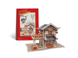 Puzle 3d World Style China Oriental Tienda De Té Lemin Tradicional