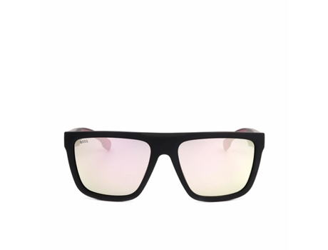 Gafas de Sol de Hombre HUGO BOSS Burdeos Nylon Marrón (S)
