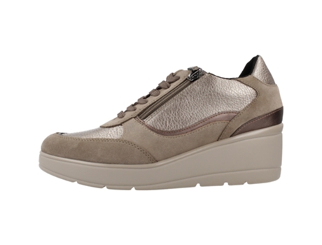 Zapatos de Mujer GEOX Olde Tecido Dorado (39)