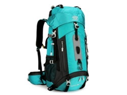 Mochila De Trekking Impermeable De 60 Litros Con Funda Para La Lluvia, Ideal Para Acampar Y Practicar Montañismo.