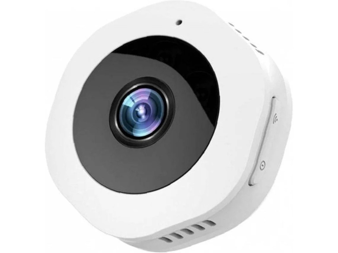 Mini cámara espía wifi usb hd visión nocturna seguridad para el hogar blanca yizhood