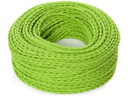 Cable Trenzado 2x0,75 x 1M  [SKD-CT275-MINT GREEN] GREENICE