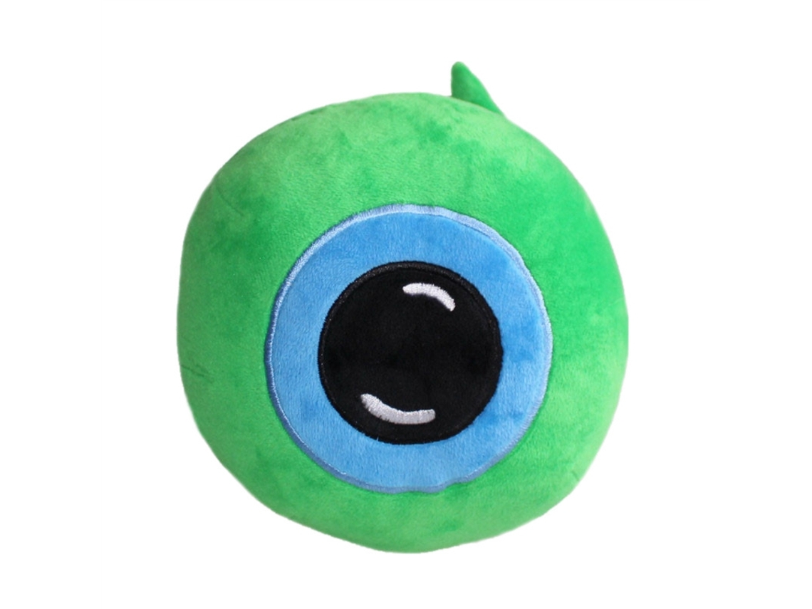 Ojo De Peluche De 22 Cm, Almohada Decorativa De Algodón Suave Verde, Regalo