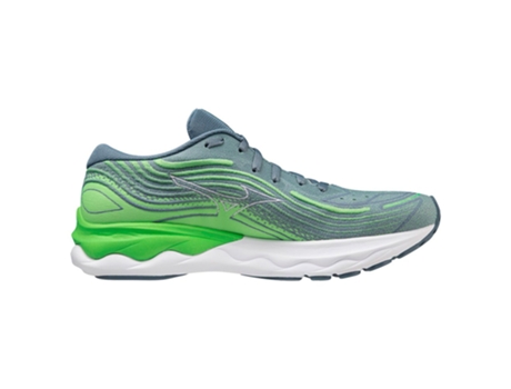 Zapatillas de Hombre para Running MIZUNO Wave Skyrise Verde (46)