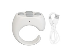 Anillo Controlador Remoto Bluetooth Para Teléfonos Android Con Funciones De Desplazamiento, Selfie Y Me Gusta