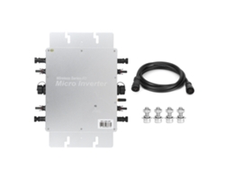 Inversor de microondas para sistema fotovoltaico de onda sinusoidal, 120 V, impermeable