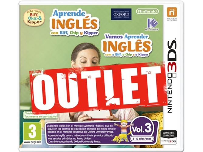 Juego Nintendo 3DS Aprende Ingles Vol 3