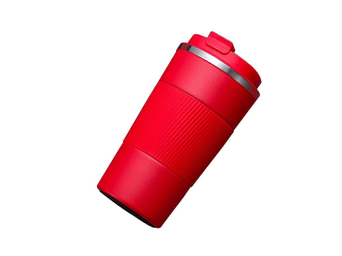 Botella térmica de café de acero inoxidable de doble capa para el hogar, la oficina y los viajes, color blanco Ly Ebike