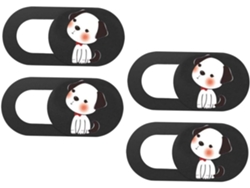 Juego de 4 fundas protectoras para cámara con estampado de perro, Gokoco