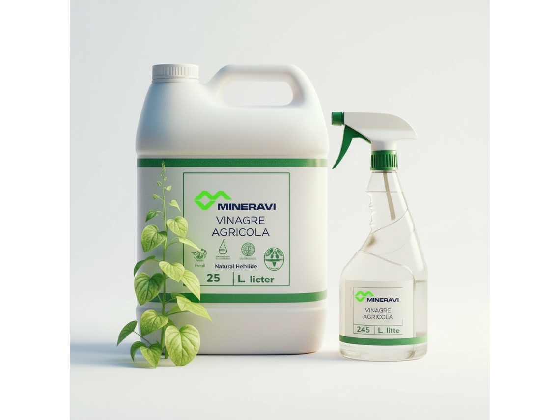 Envase de herbicida orgánico de 1000 L / Incoloro
