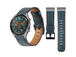 Correa Vintage Leather para Garmin Forerunner 935 Azul