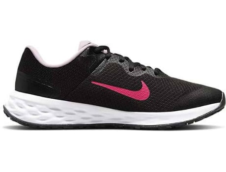 Zapatillas NIKE Revolution 6 Unisex (38.5 - Negro)