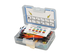 Kit De Inicio De Componentes Electrónicos Con Resistencia Led Protoboard Cable Usb Transistor Y Motor
