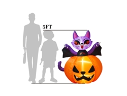 Iluminación LED decorativa de Halloween con montaje estable