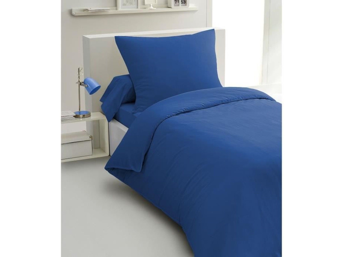 Juego De Funda Nrdica De 2 Piezas Hp72074 Microfibra De 82 G 140 X 200 Cm Azul Home Linge Passion