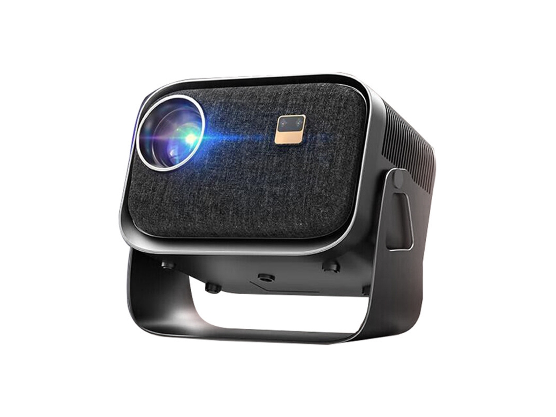 Proyector portátil Mdug con rotación de ±360°, enfoque y calibración remota, 13000 l, FHD 1080p