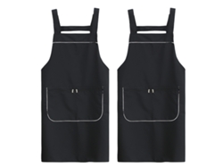 Delantal De Cocina 3 Piezas, Impermeable Y Antimanchas, Ligero Y Transpirable, Ideal Para Hogar En Verano