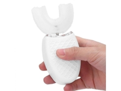 Cepillo de dientes eléctrico sónico en forma de U para adultos, limpieza automática, higiene bucal, 360° frío GOKOCO