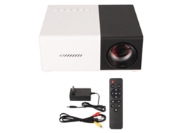Miniproyector Portátil 1080p Con Altavoces Estéreo Para Cine En Casa Y Cine Al Aire Libre. Enchufe Estadounidense.