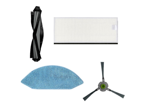 Peças para ecovacs u2 dgn22 aspirador de pó filtro escova lateral pano esfregão