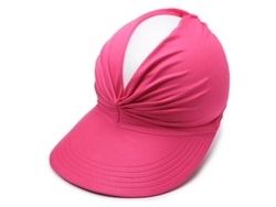 Sombrero de sol para mujer Yuysan, con abertura para coleta, protección solar para exteriores, ala de 10,5 cm, talla única (56–58 cm).