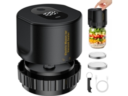 Sellador al vacío eléctrico Mason Jar Fresh Seal Black Cuich