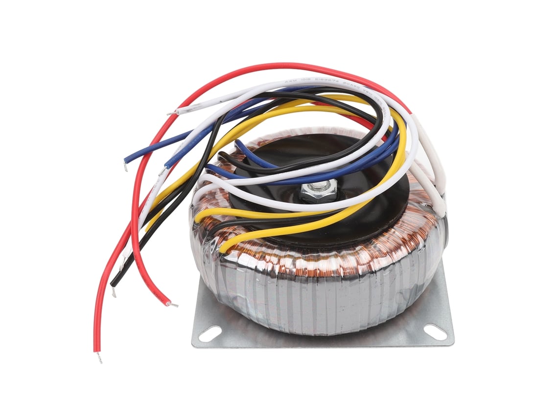 Transformador Toroidal De Cobre Puro Com Saídas Duas 28v E Duas 12v Para Amplificadores De Tubo E Placas De Áudio 200w