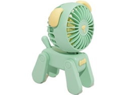 Ventilador 3 V 500 Mah Ajustable Portátil Recargable