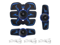 Estimulador Muscular Ems Recargable Por Usb, Entrenador De Fitness Inteligente, Dispositivo De Entrenamiento