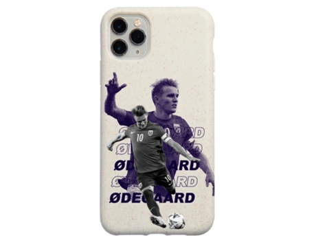Funda Móvil Oficial Norges Fotballforbund Compostable Base para iPhone 11 Pro Max PHONECASES3D Blanco