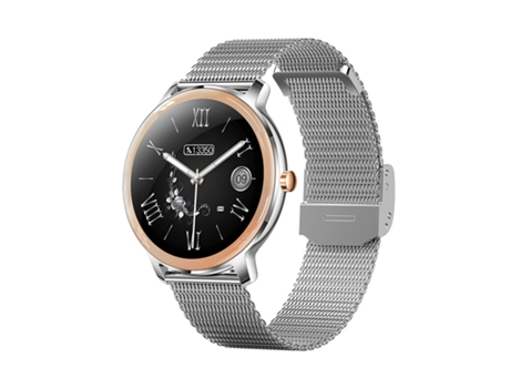 Smartwatch, modo multideporte, tiempo de espera de 30 días, resistente al agua IP67, plateado CHRONUS