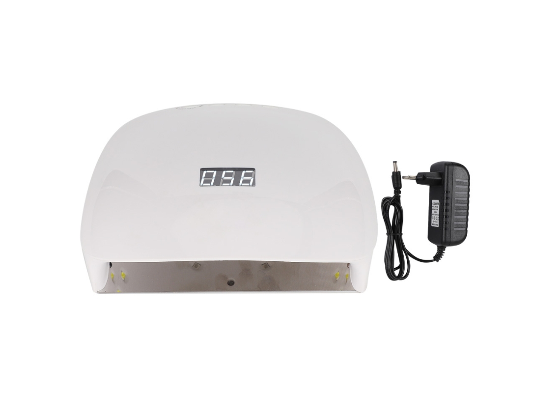 Lámpara De Uñas Uv/led De 48 W, Secador Rápido De Esmalte En Gel Con 30 Bombillas Y Base Magnética Extraíble.