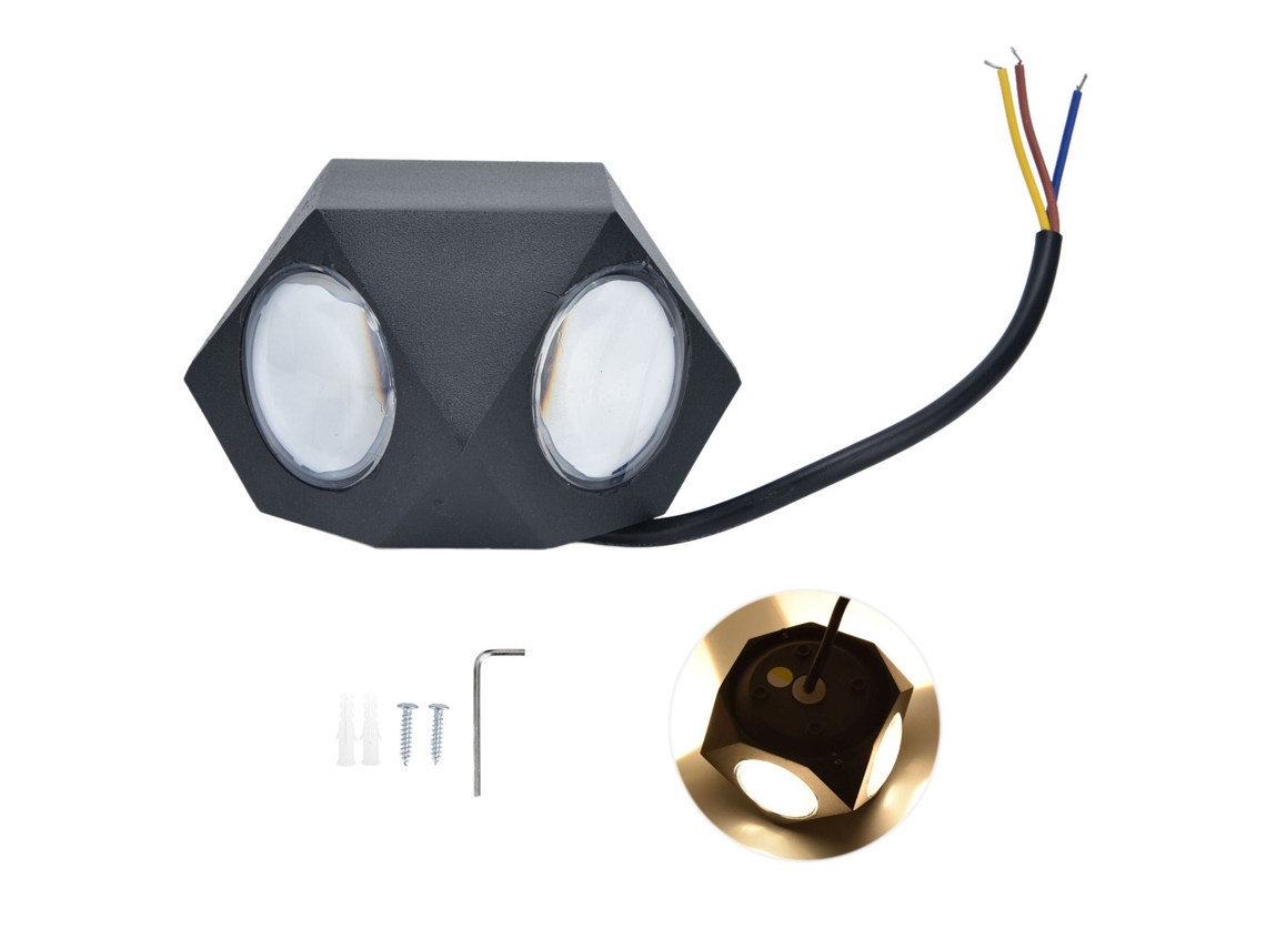 Lámpara De Pared Led 12 W, Aluminio, Decorativa Para Pasillo, Sala Estar, Hotel, Ac85-265v