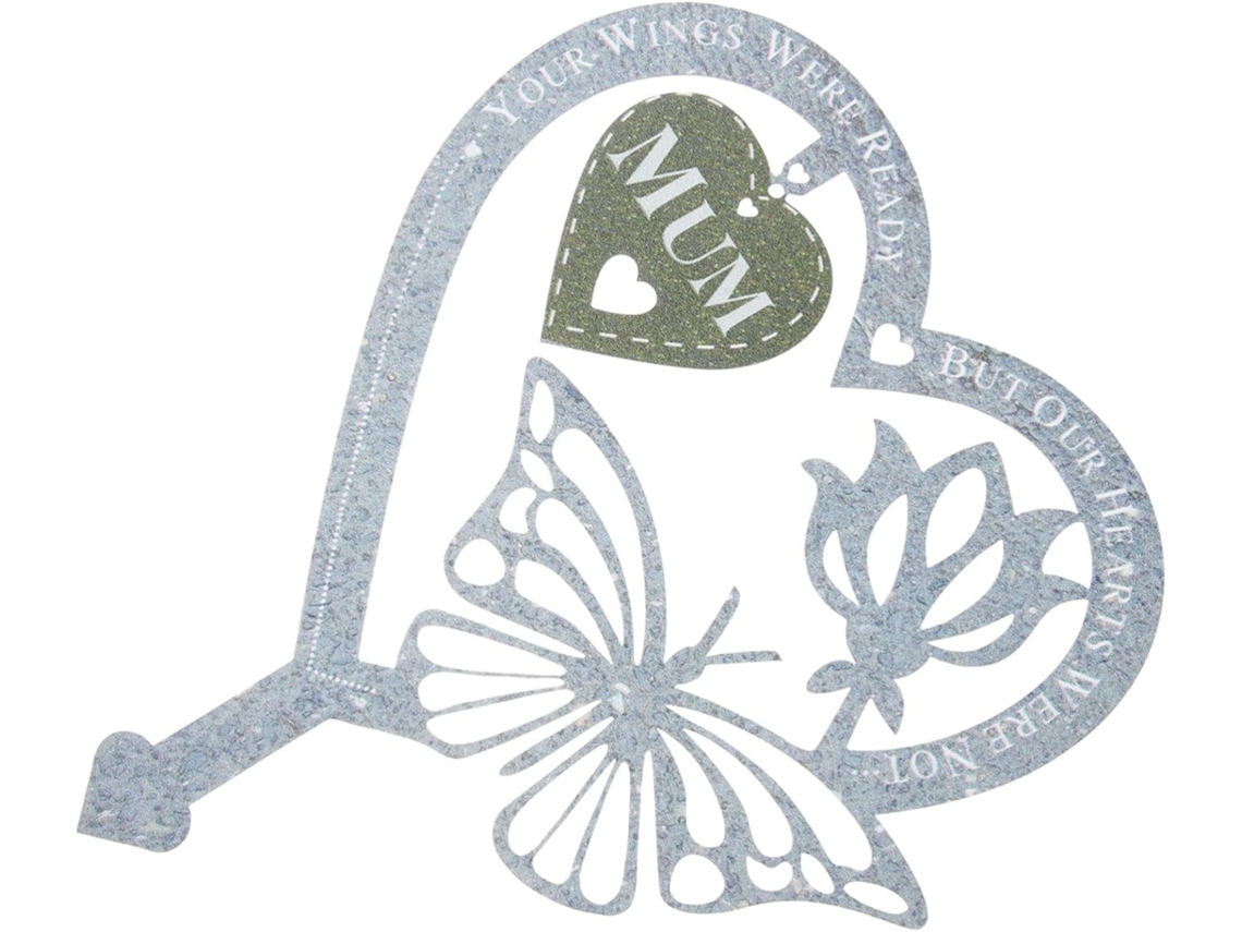 Estaca conmemorativa decorativa para exteriores, placas conmemorativas de metal moldeado para cementerios y jardines. Vayotoy