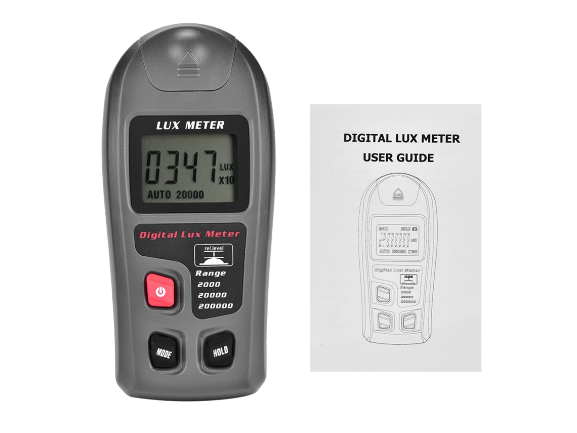 Mt-30 Luxómetro Digital Iluminómetro Con Pantalla Lcd Para Pruebas Ambientales