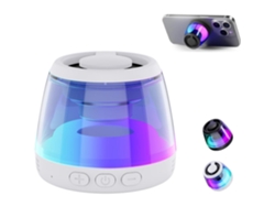 Altavoz Bluetooth multifuncional, altavoz Bluetooth magnético, altavoz Bluetooth portátil, se puede acoplar al teléfono móvil.