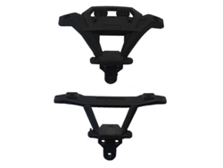 2 Piezas De Parachoques Delantero Y Trasero Sj05/06 Para Coches Rc Xinlehong Q901 Q902 Q903 9130 9136 9137 1/16 (pieza De Repuesto)