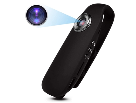 Mini Cámara Corporal Spy ENKERS 1080P HD Negro (9128607420968)