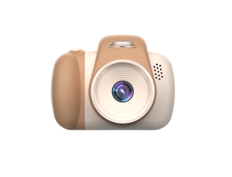 Cámara compacta Mini Recargable para Niños 32Gb, Caqui