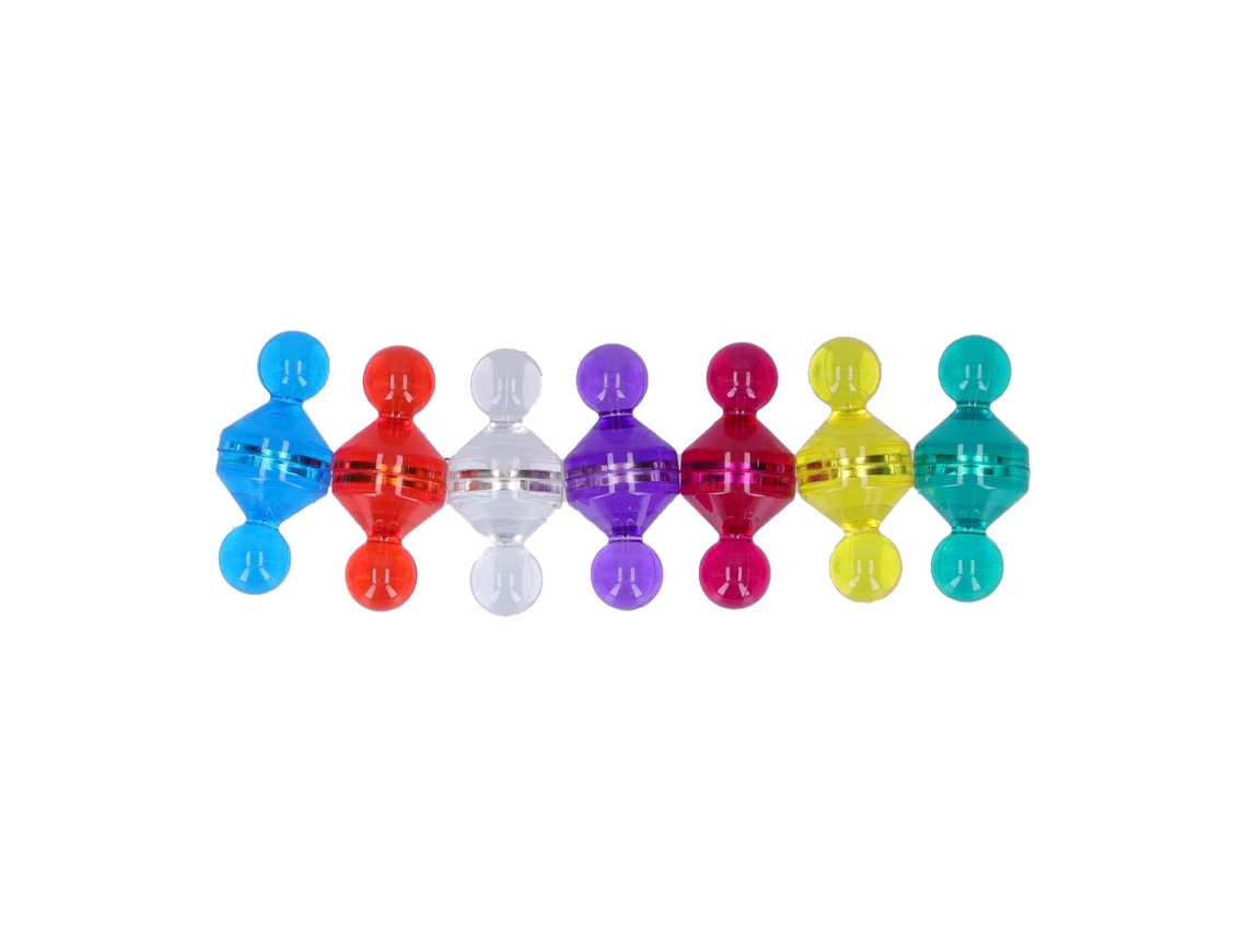 14 Clavijas Magnéticas De Ndfeb Coloridas, Push Pin Para Pizarra Blanca Y Papel, Accesorios De Fijación