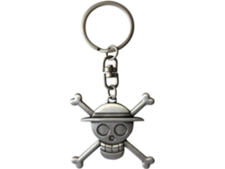 Llavero 3D con Skull Crew One Piece Metal ABYSTYLE
